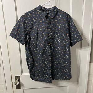 PacSun floral Button Down Shirt